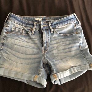 Cute High Rise Midi Shorts